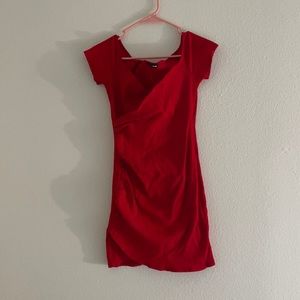 🔥NWOT🔥 Sexy Ribbed Off the Shoulder Red Mini